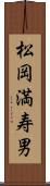 松岡満寿男 Scroll