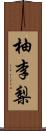 柚李梨 Scroll