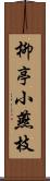 柳亭小燕枝 Scroll