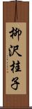 柳沢桂子 Scroll