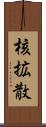 核拡散 Scroll