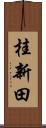 桂新田 Scroll