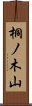 桐ノ木山 Scroll