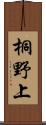 桐野上 Scroll