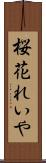 桜花れいや Scroll