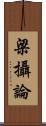 梁攝論 Scroll