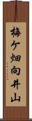 梅ケ畑向井山 Scroll