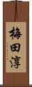 梅田淳 Scroll