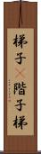 梯子(P) Scroll