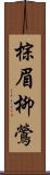棕眉柳鶯 Scroll