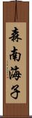 森南海子 Scroll