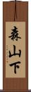 森山下 Scroll