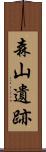 森山遺跡 Scroll