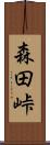 森田峠 Scroll
