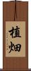 植畑 Scroll