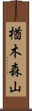 楢木森山 Scroll