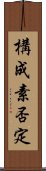 構成素否定 Scroll