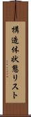 構造体状態リスト Scroll