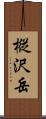 樅沢岳 Scroll