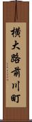 横大路前川町 Scroll