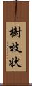 樹枝状 Scroll