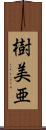 樹美亜 Scroll