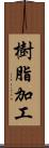 樹脂加工 Scroll