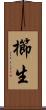 櫛生 Scroll