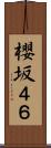 櫻坂４６ Scroll