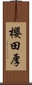 櫻田厚 Scroll