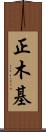 正木基 Scroll