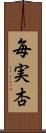 毎実杏 Scroll