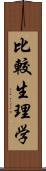 比較生理学 Scroll