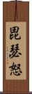 毘瑟怒 Scroll
