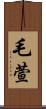 毛萱 Scroll