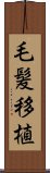 毛髪移植 Scroll