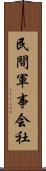 民間軍事会社 Scroll