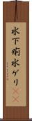 水下痢 Scroll
