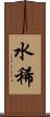 水稀 Scroll