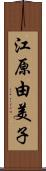 江原由美子 Scroll