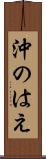 沖のはえ Scroll
