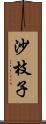沙枝子 Scroll