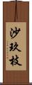 沙玖枝 Scroll