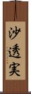 沙透実 Scroll