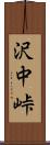 沢中峠 Scroll