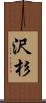 沢杉 Scroll