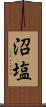 沼塩 Scroll