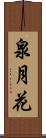 泉月花 Scroll