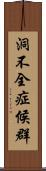 洞不全症候群 Scroll