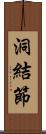 洞結節 Scroll